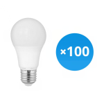 Lot 100x Budgetlight LED ampoule Lucent Classic Pro LED E27 Poire Dépolie 5.5W 470lm - 827 Blanc Très Chaud | Dimmable - Équivalent 40W Lot 100x Budgetlight LED ampoule Lucent Classic Pro LED E27 Poire Dépolie 5.5W 470lm - 827 Blanc Très Chaud | Dimmable - Équivalent 40W