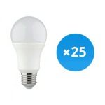 Lot 25x Classic LED E27 Poire Dépolie 9.5W 1055lm - 840  | Remplacement 75W Lot 25x Classic LED E27 Poire Dépolie 9.5W 1055lm - 840  | Remplacement 75W